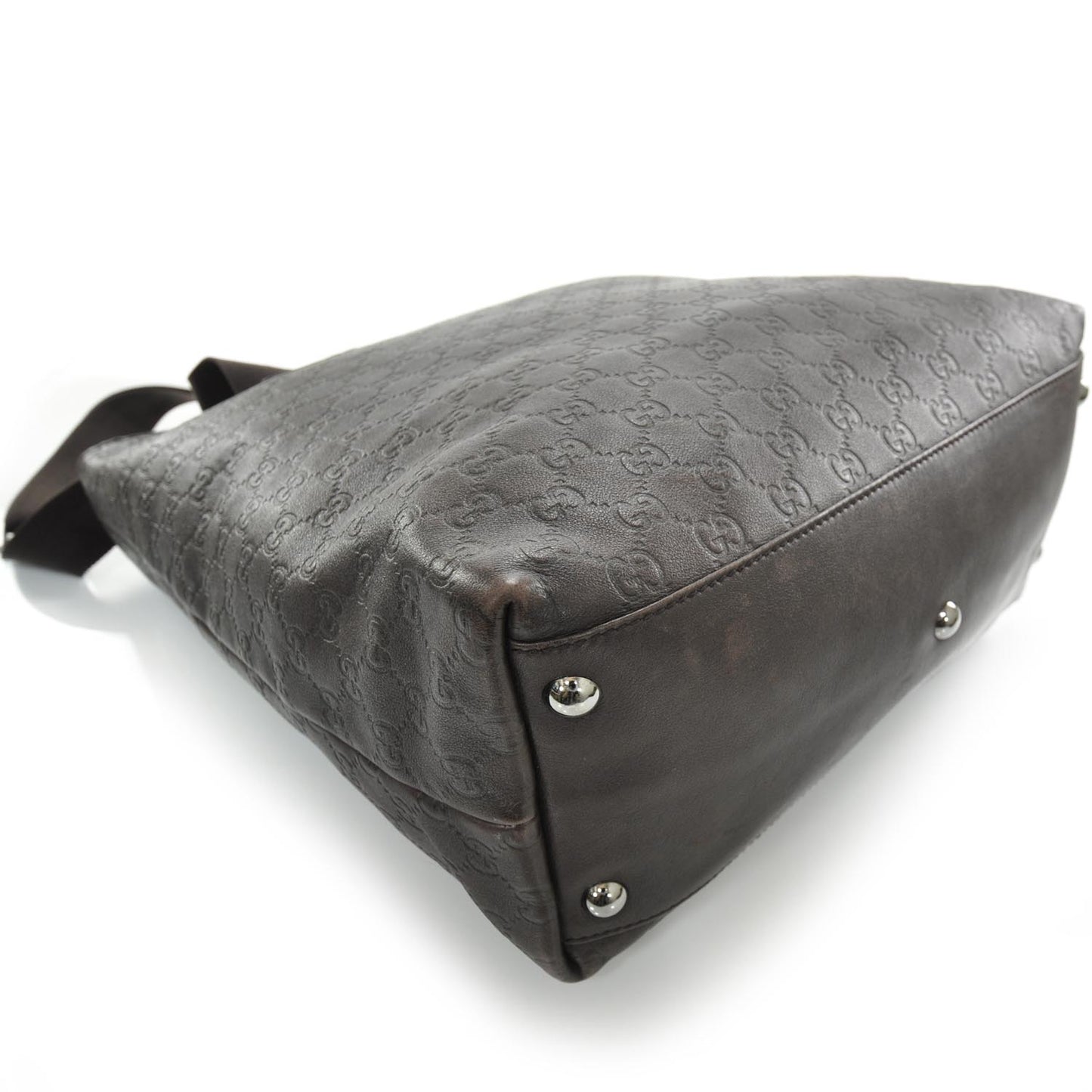 Guccissima Large Tote Brown