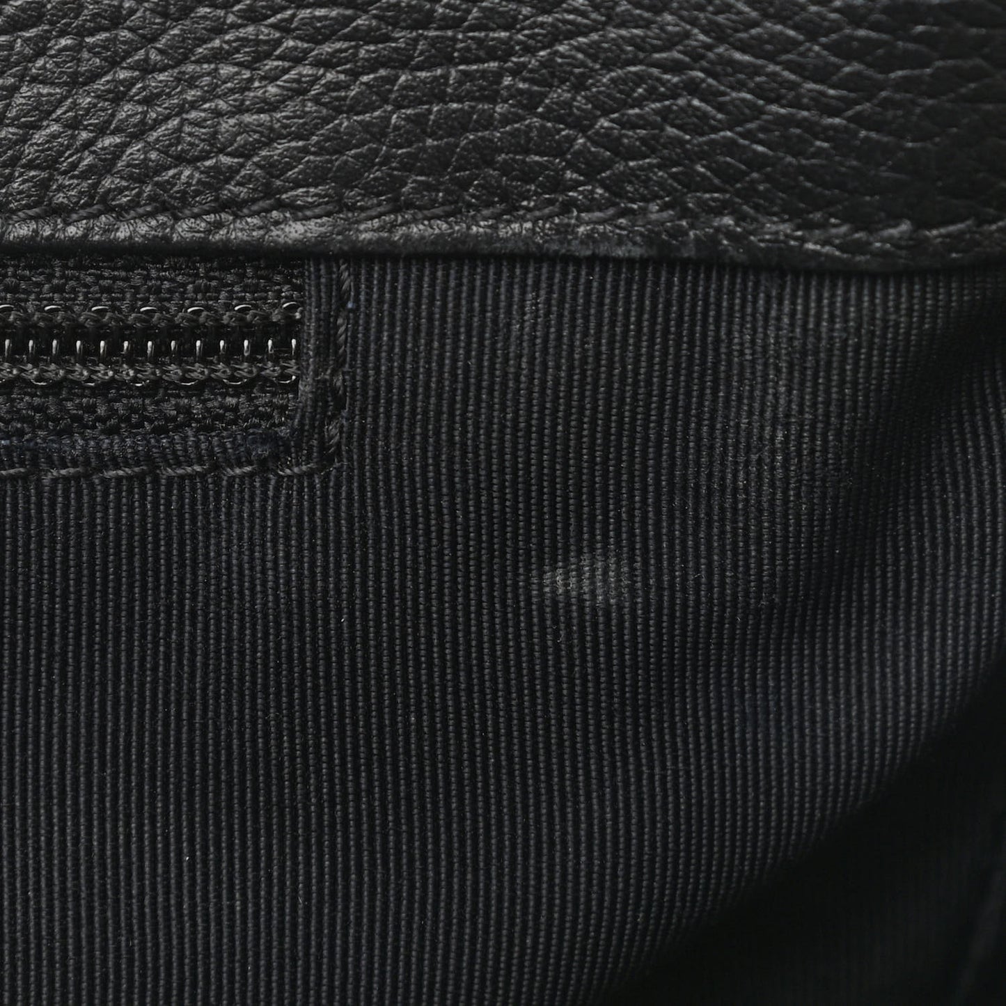 Calfskin Cerf Executive Shopper Tote Black