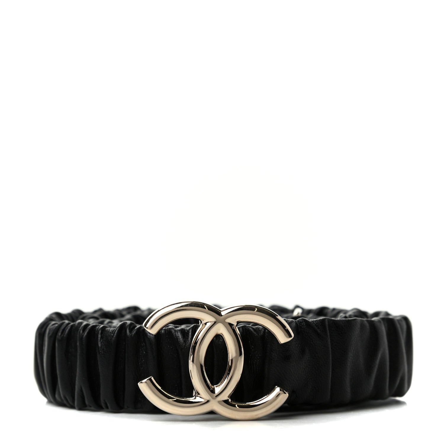 Chanel Calfskin CC Belt 85 34 Black 1 of 4