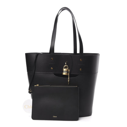 Chloe Smooth Grained Calfskin Medium Aby Tote Black 1 of 10