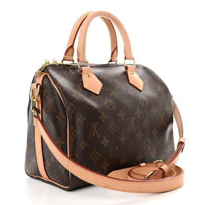 Louis Vuitton Monogram Speedy Bandouliere 25 3 of 13