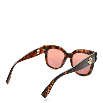 Fendi Acetate F is Fendi FF Sunglasses 0359/S Tortoise Camouflage 4 of 7