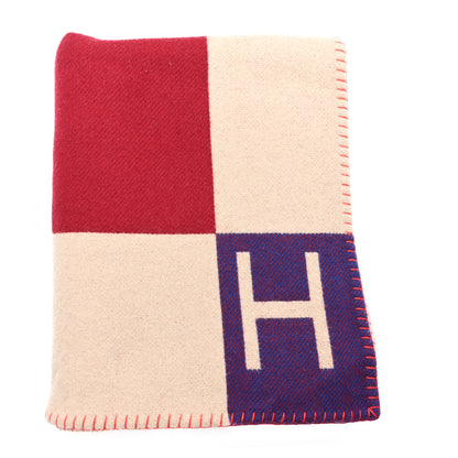 Hermes Wool Cashmere Avalon Vibration Blanket 1 of 4