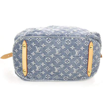 Louis Vuitton Denim Mahina XL Blue 5 of 9