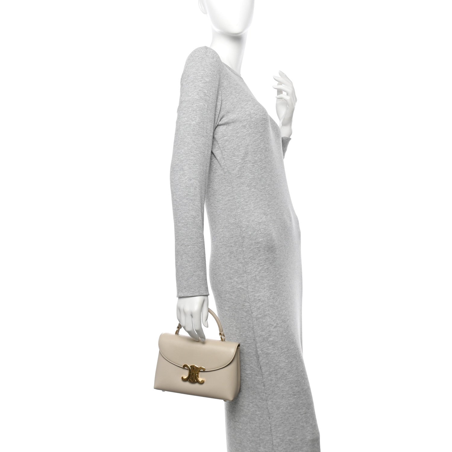 Celine Supple Calfskin Teen Nino Pale Beige 3 of 9