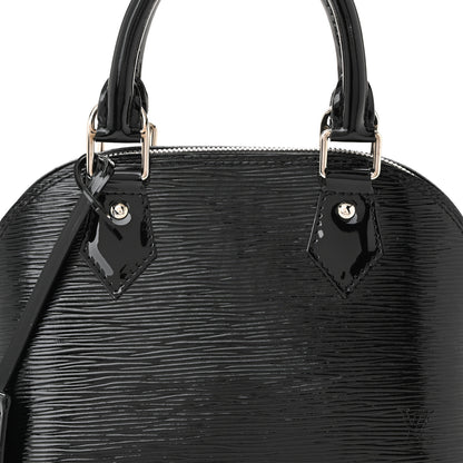 Louis Vuitton Epi Electric Alma BB Black 9 of 11