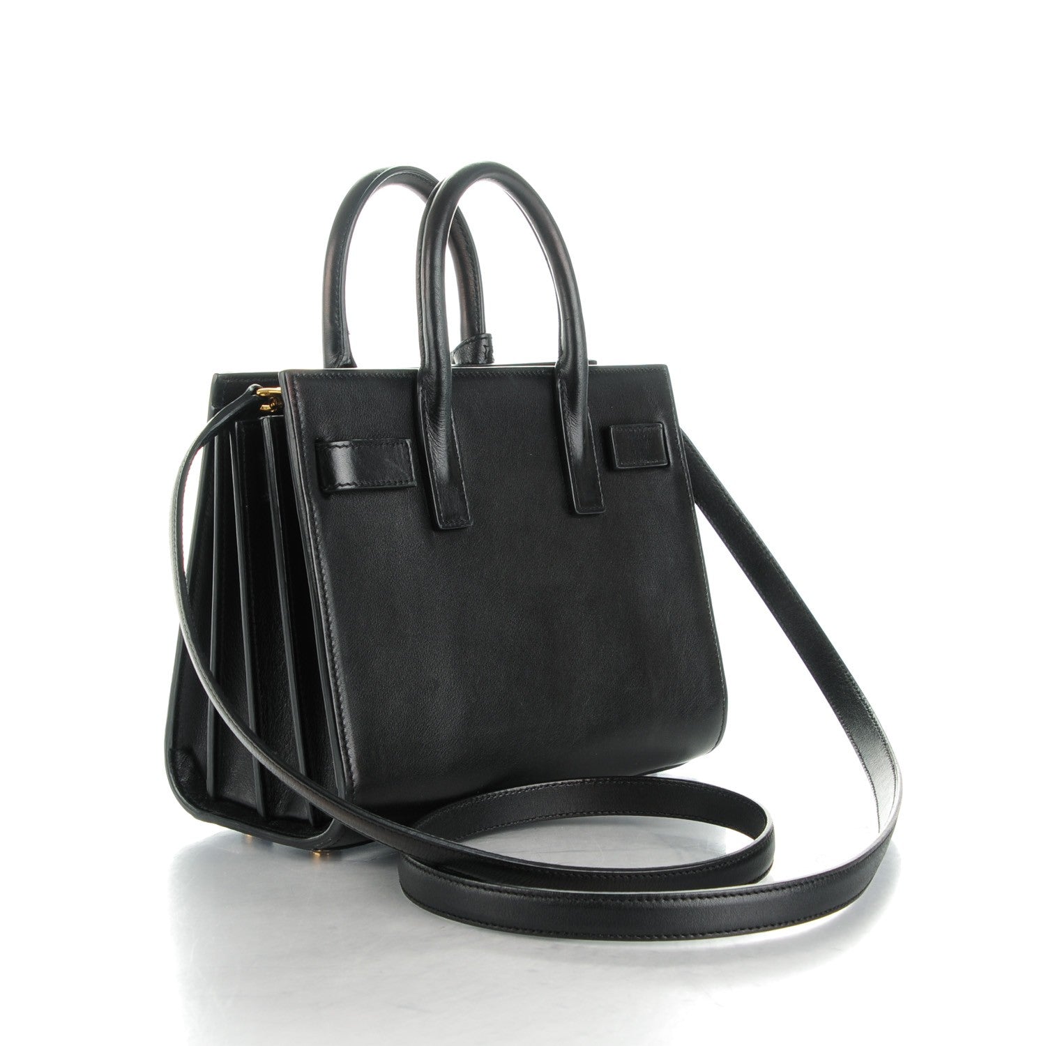 Saint Laurent Calfskin Nano Sac De Jour Black 3 of 6