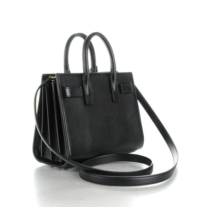 Saint Laurent Calfskin Nano Sac De Jour Black 3 of 6