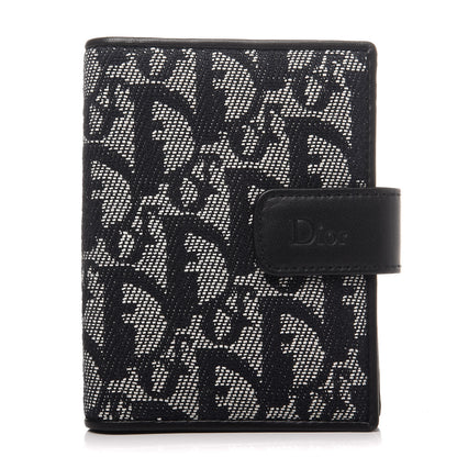 Christian Dior Monogram Compact Wallet Black 1 of 6