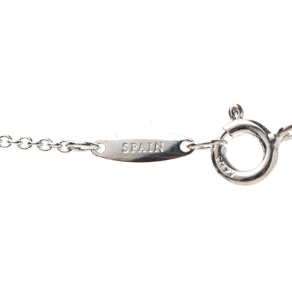 Tiffany Sterling Silver Elsa Peretti Infinity Cross Pendant Necklace 6 of 7