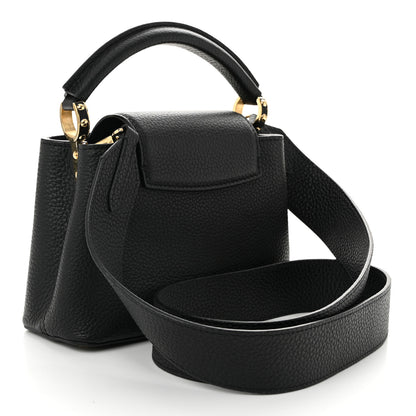 Louis Vuitton Taurillon Mini Capucines Black 3 of 9