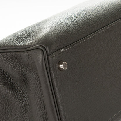 Hermes Taurillon Clemence Kelly Retourne 35 Graphite 15 of 27