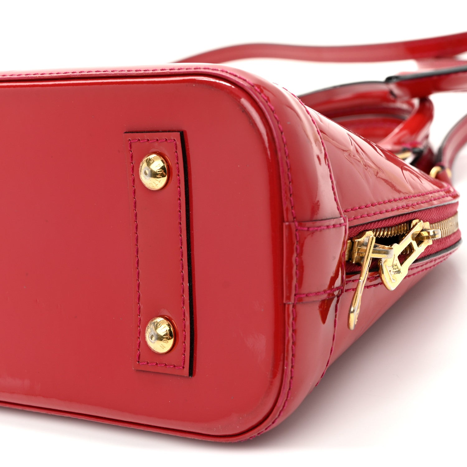 Louis Vuitton Vernis Alma BB Rose Indien 10 of 11