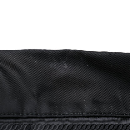 Prada Tessuto Nylon Saffiano Vela Backpack Black 8 of 11