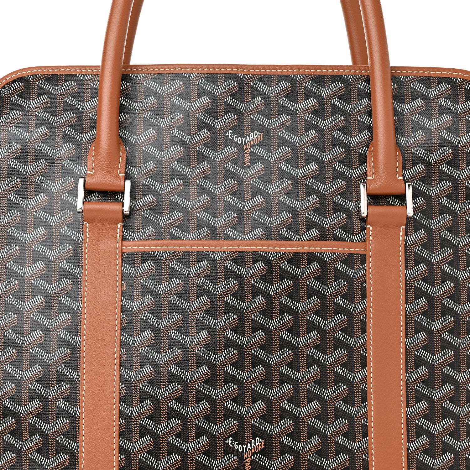 Goyard Goyardine Bourgogne Black Gold 7 of 9