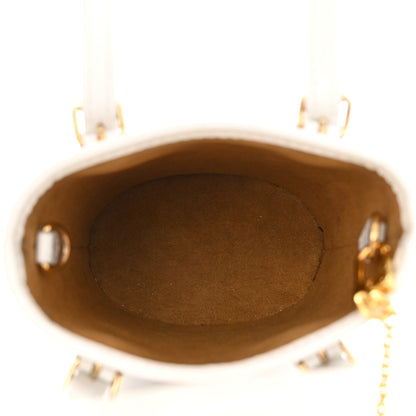 Louis Vuitton Monogram LV Match Nano Bucket Bag White 6 of 11
