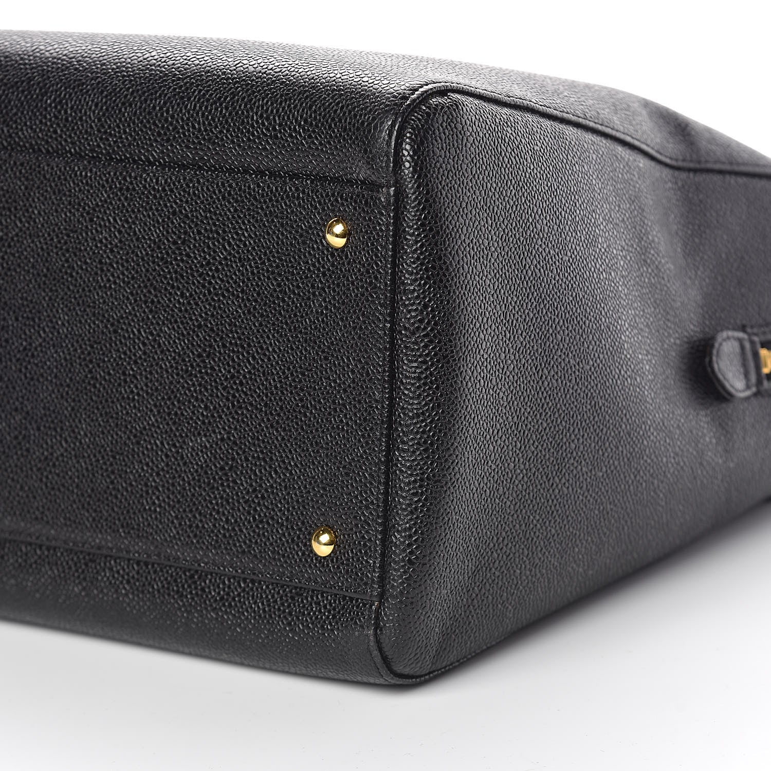 Chanel Caviar Large CC Shoulder Bag Black 9 of 15