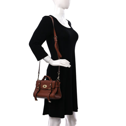 Mulberry Heavy Grain Mini Alexa Chestnut 2 of 8