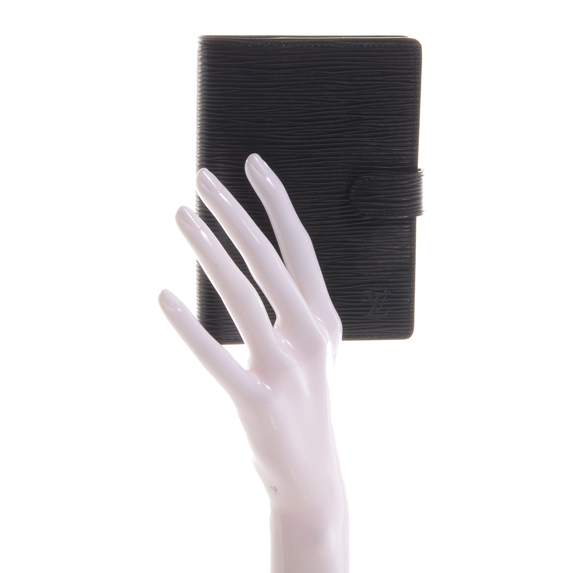 Louis Vuitton Epi Small Ring Agenda Black 2 of 7