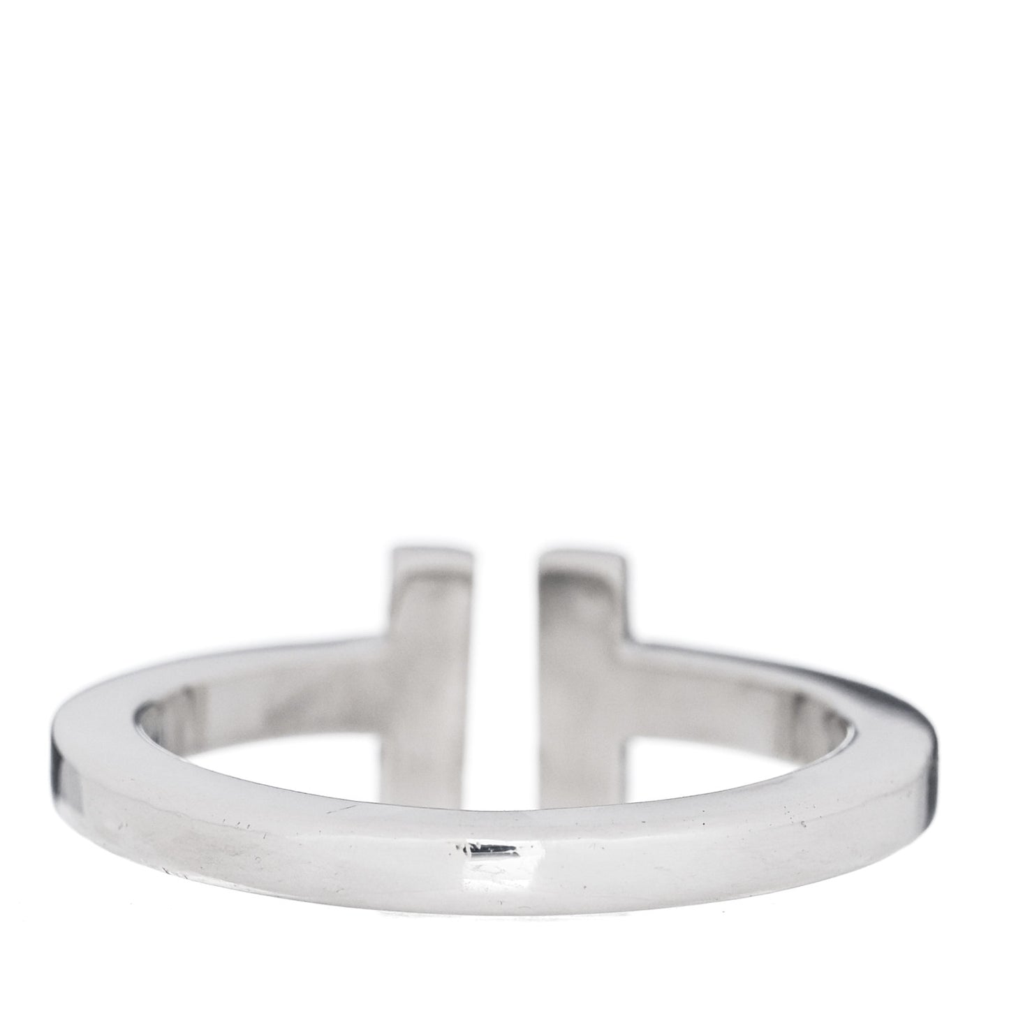 Sterling Silver T Square Ring 54 7