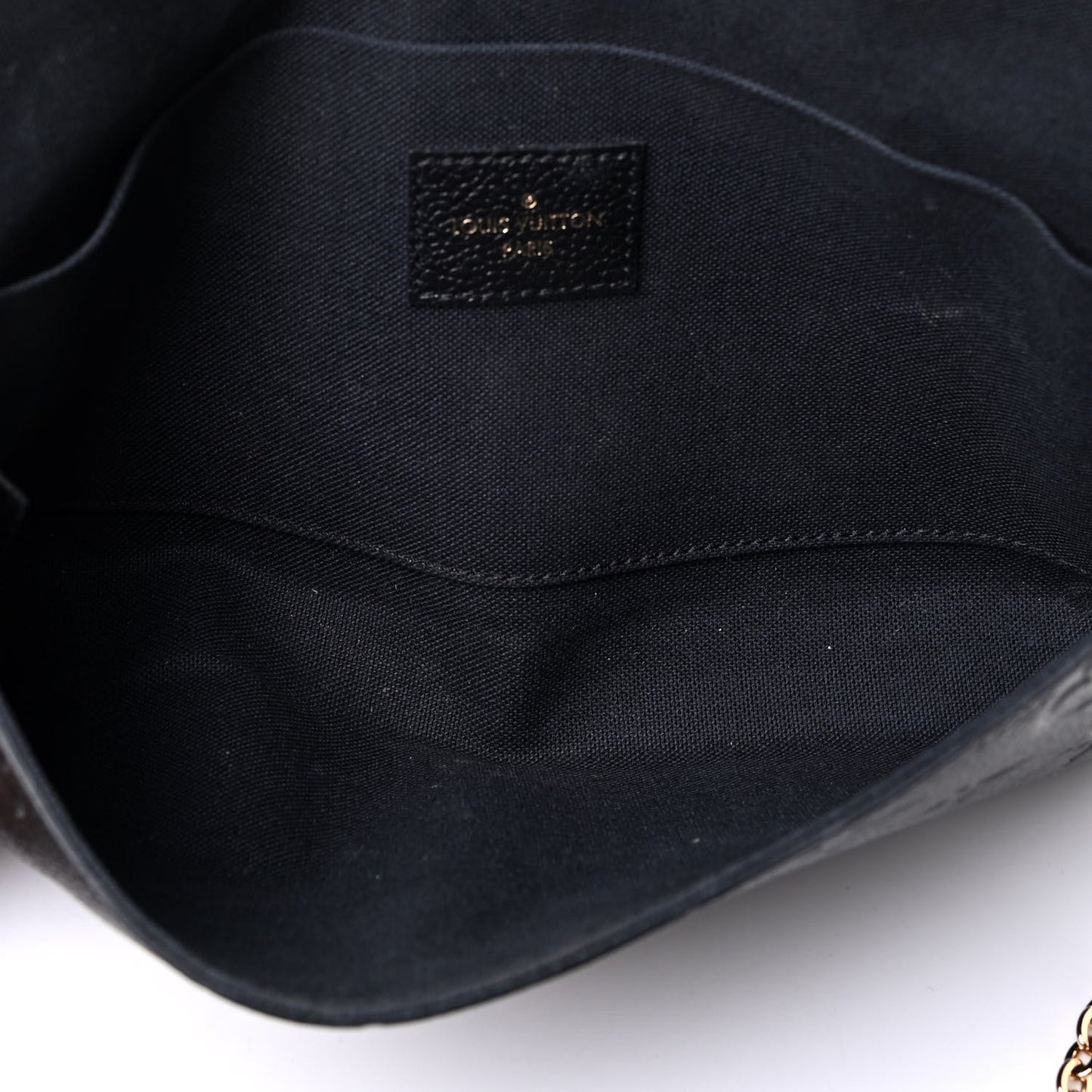 Empreinte Pochette Felicie Chain Wallet Black