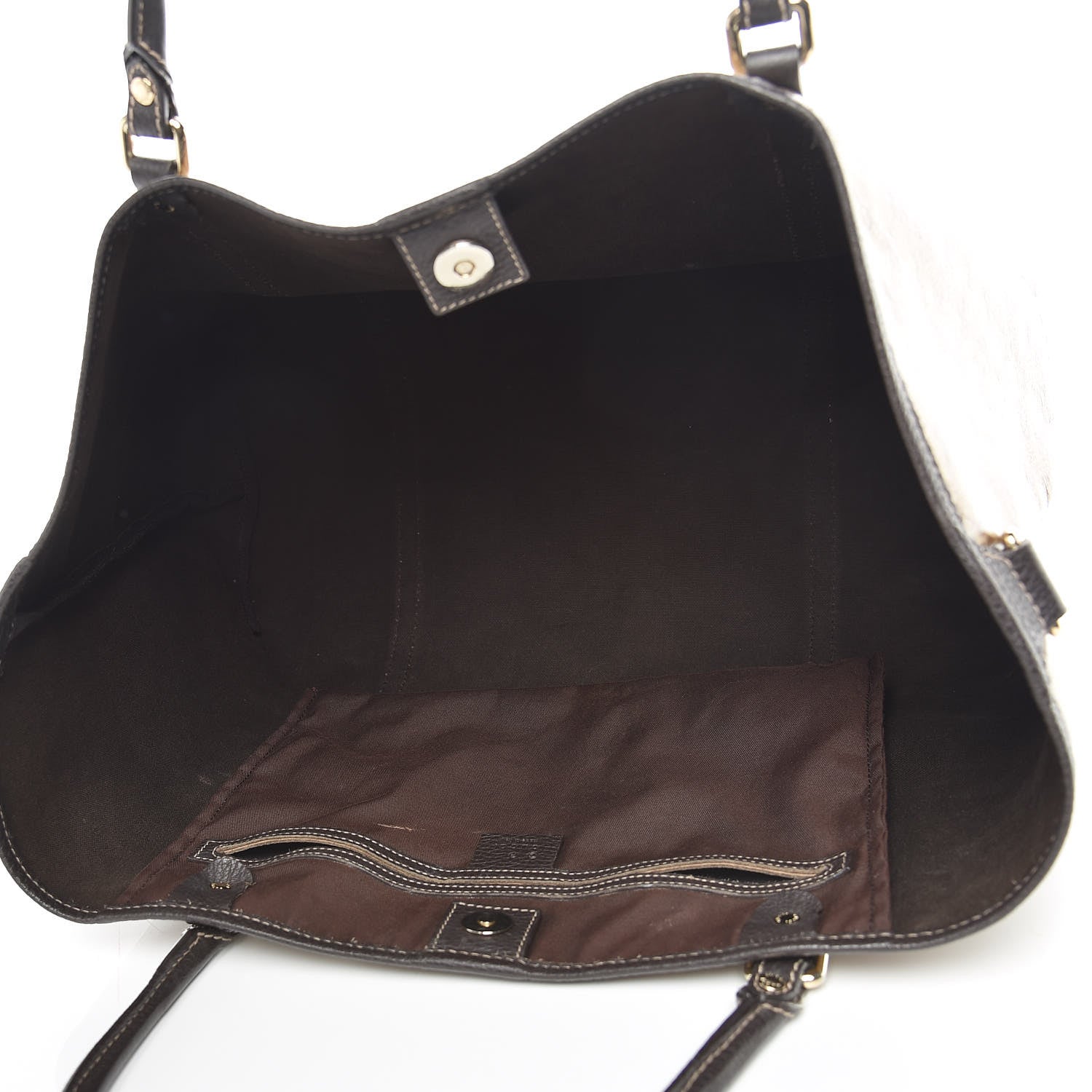 Gucci Crystal Monogram Large Joy Tote Beige Ebony Testa di Moro 5 of 26