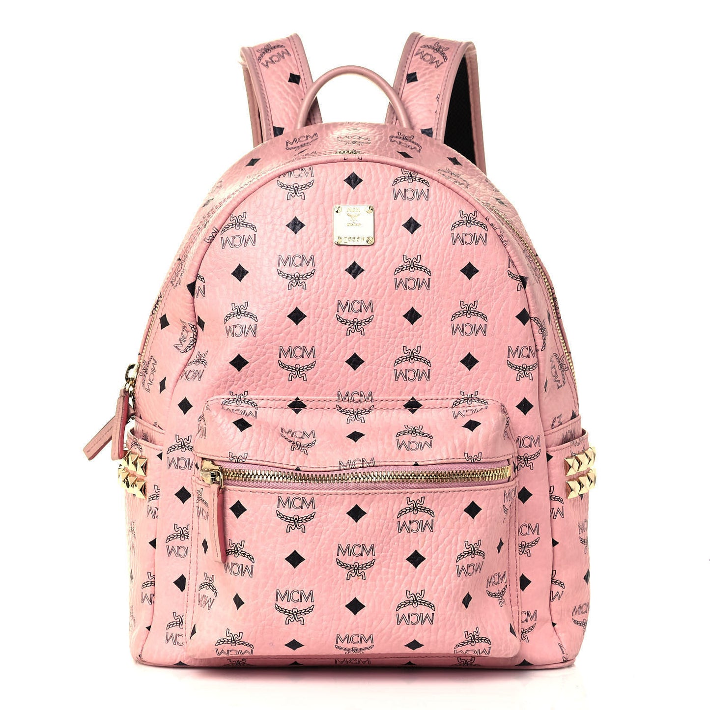 Visetos Small Side Stud Stark Backpack Soft Pink