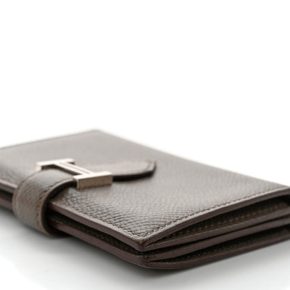 Hermes Epsom Bearn Card Holder Wallet Etain 11 of 12