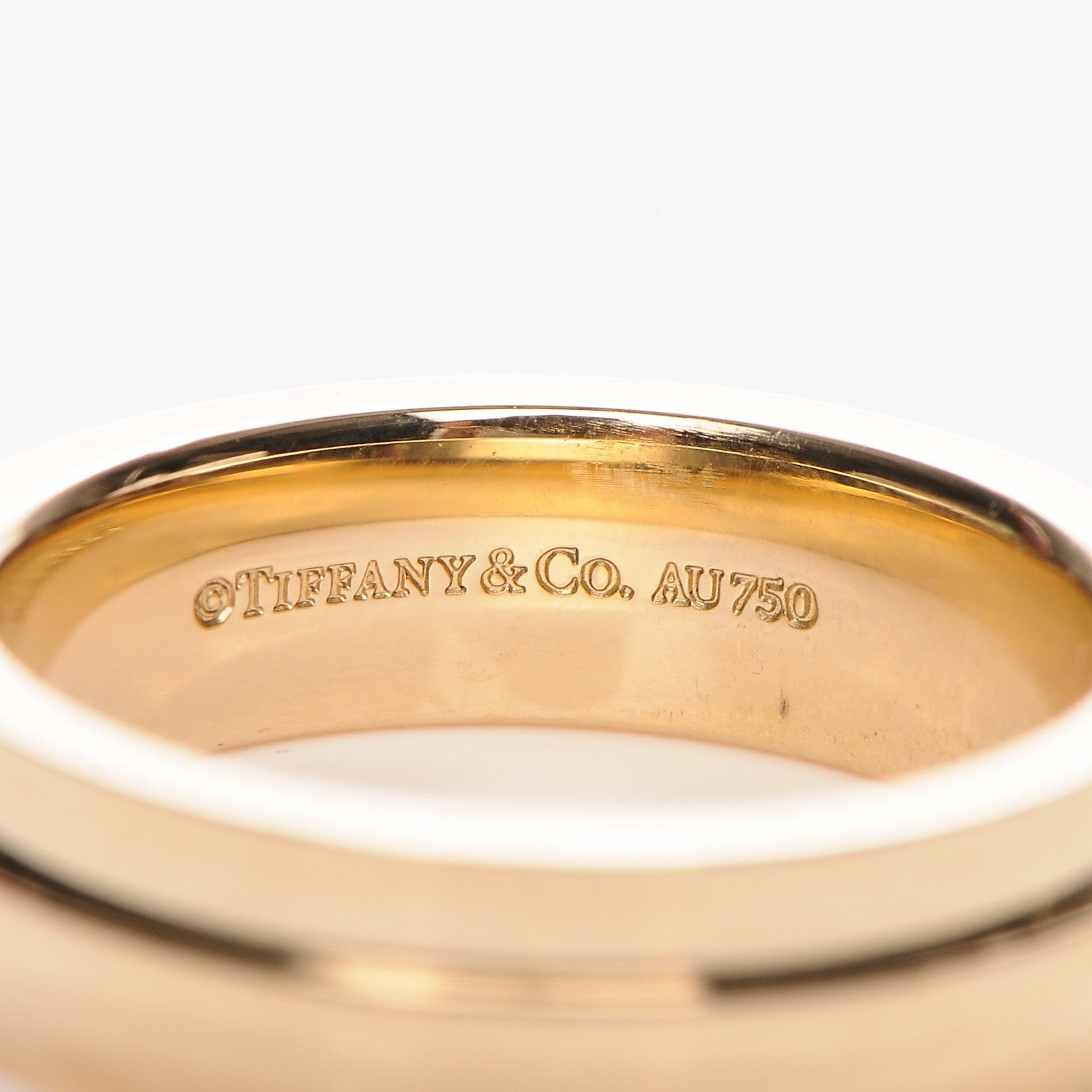Tiffany 18K Yellow Gold T Two Ring 6 4 of 4