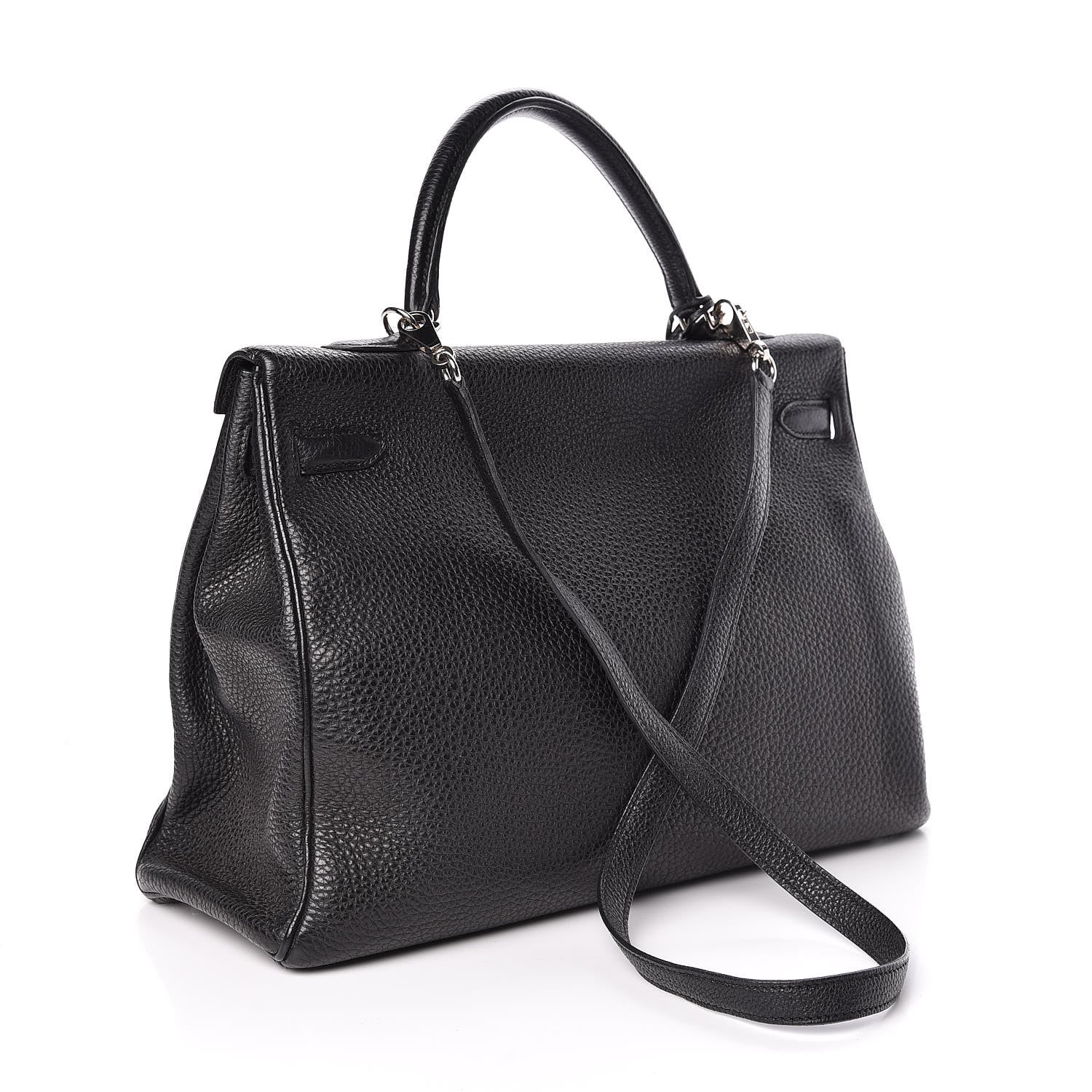 Hermes Togo Kelly Retourne 35 Black 3 of 10