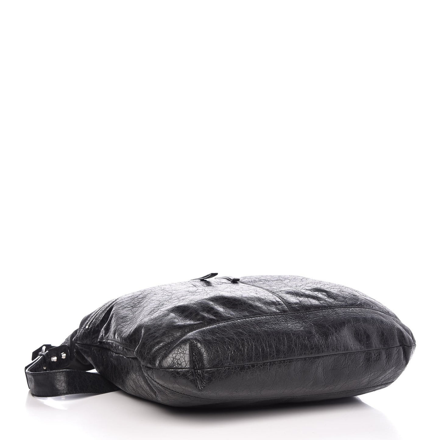 Agneau Classic Hardware Large Square Tote Black