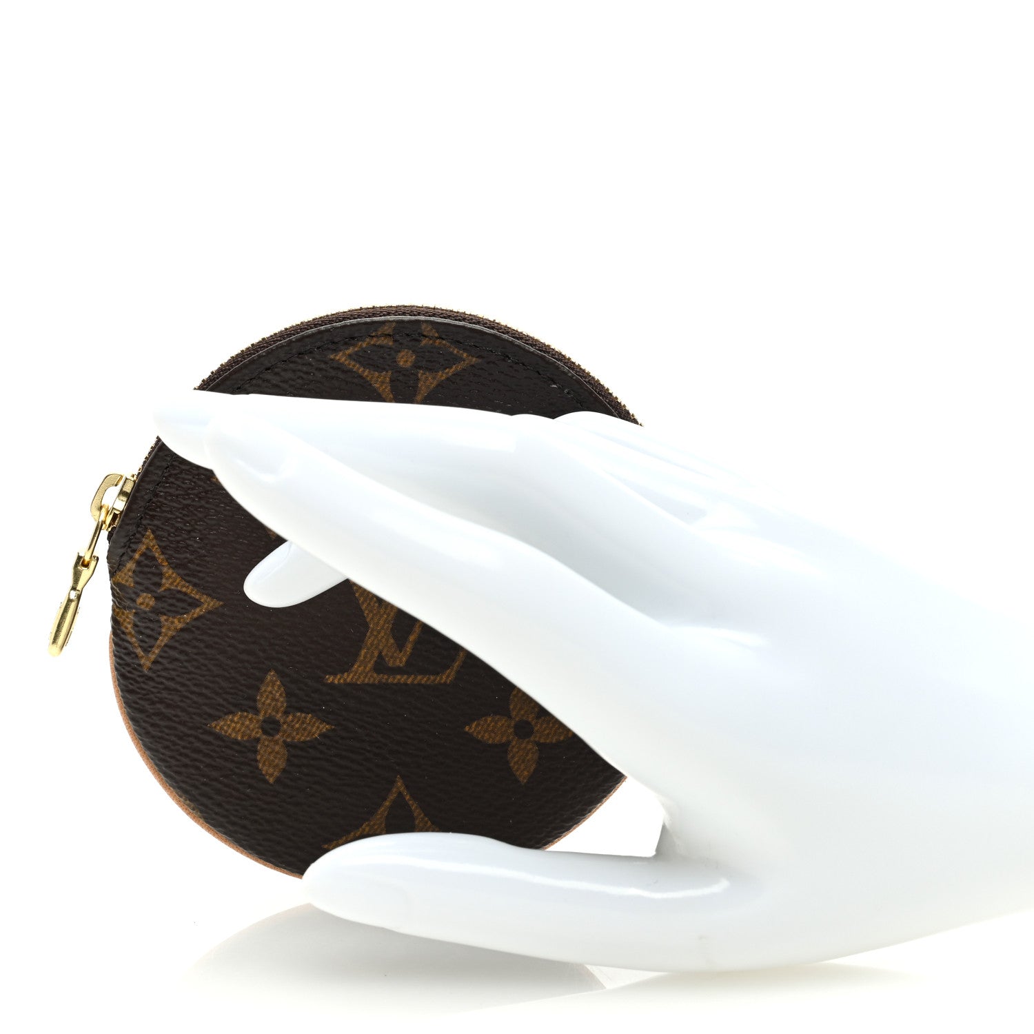 Louis Vuitton Monogram Round Coin Purse 2 of 6