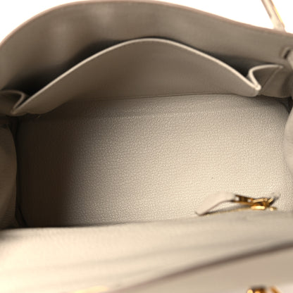 Hermes Togo Kelly Retourne 25 Beton 4 of 12