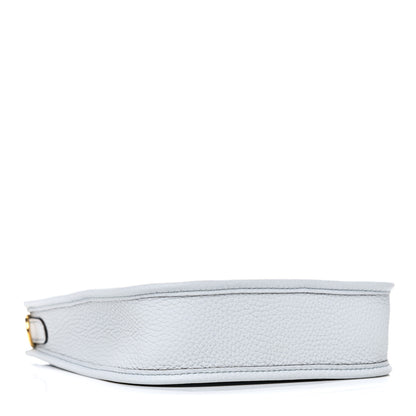 Hermes Taurillon Clemence Amazone Evelyne TPM Bleu Pale Etain 4 of 11