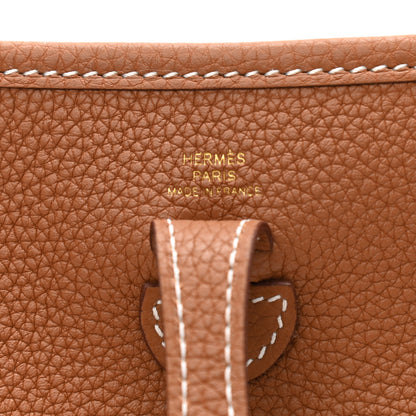 Hermes Taurillon Maurice Evelyne TPM Gold 6 of 11