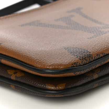 Louis Vuitton Reverse Monogram Giant Double Zip Pochette 9 of 11