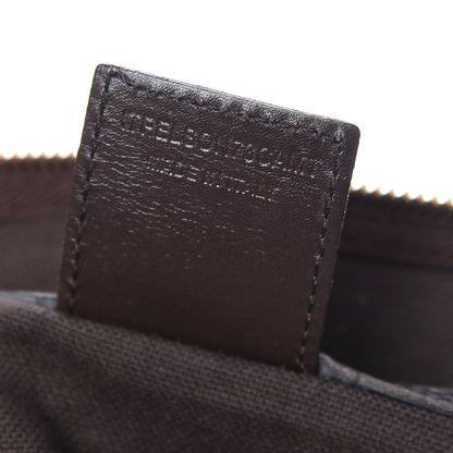 Burberry Haymarket Check Small Chester Bowling Bag Chocolate 7 of 12