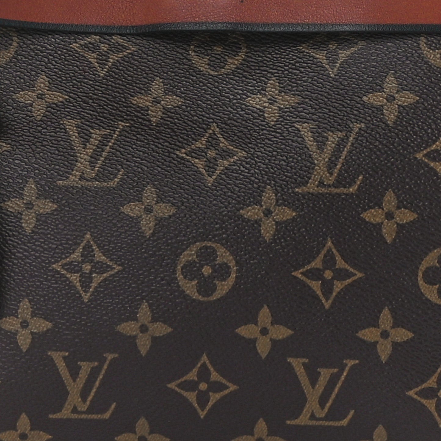 Monogram Tuileries Besace Caramel Rouge