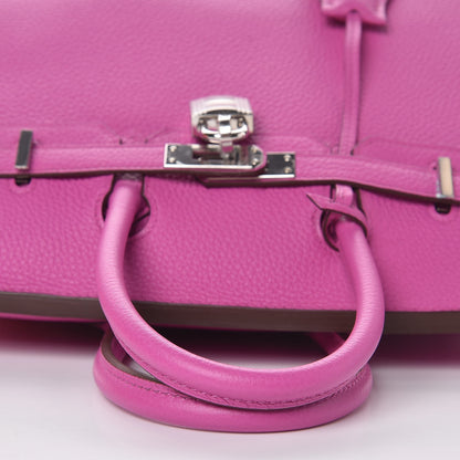 Hermes Togo Birkin 25 Magnolia 11 of 32