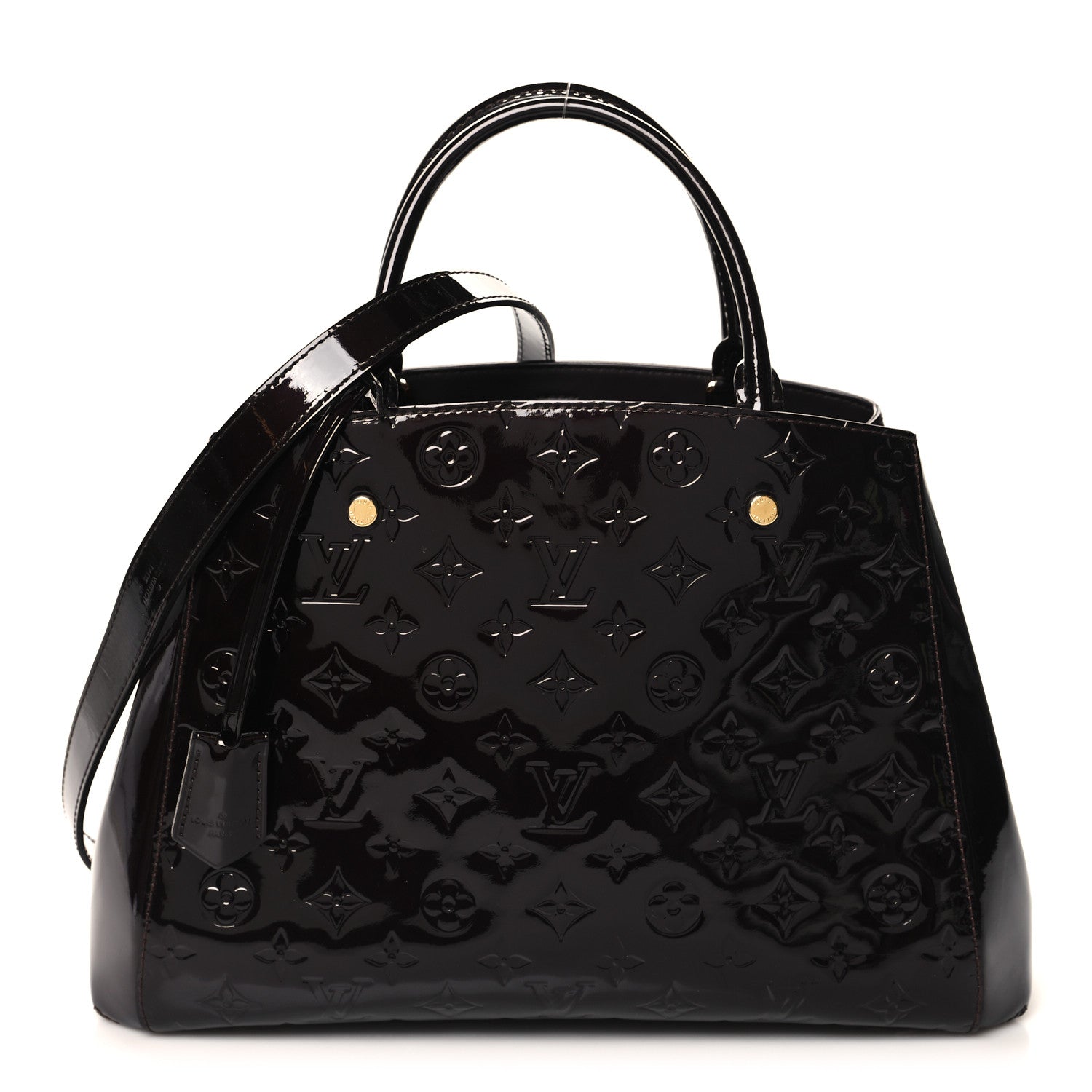 Louis Vuitton Vernis Montaigne MM Amarante 1 of 10