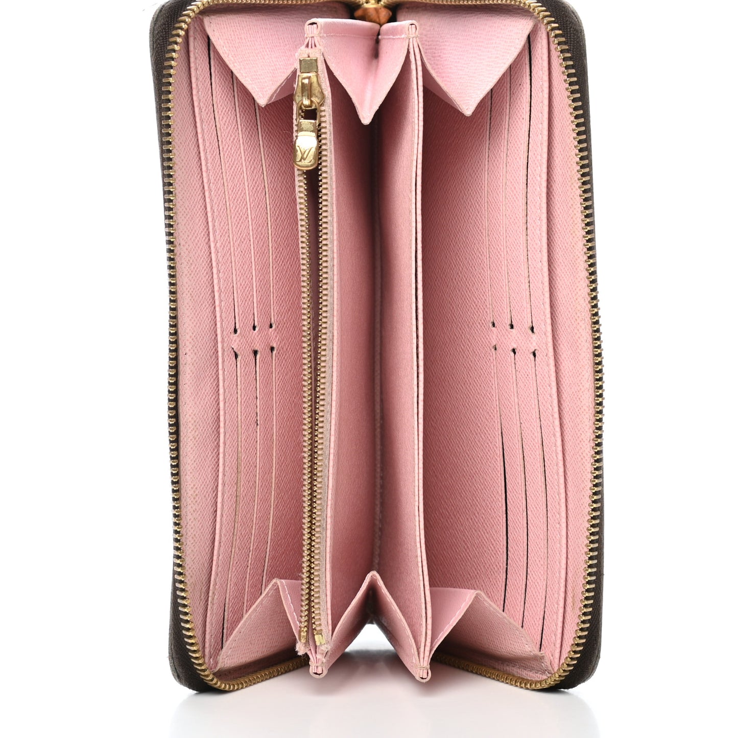 Monogram Zippy Wallet Rose Ballerine