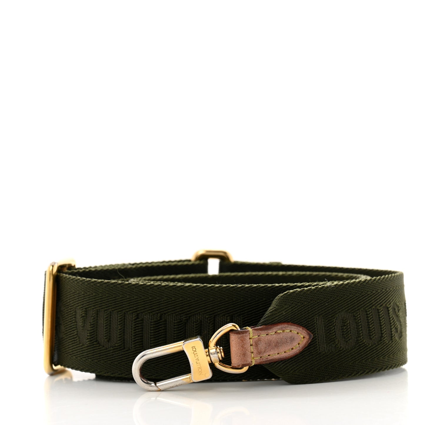 Monogram Multi Pochette Accessories Bandouliere Shoulder Strap Kaki