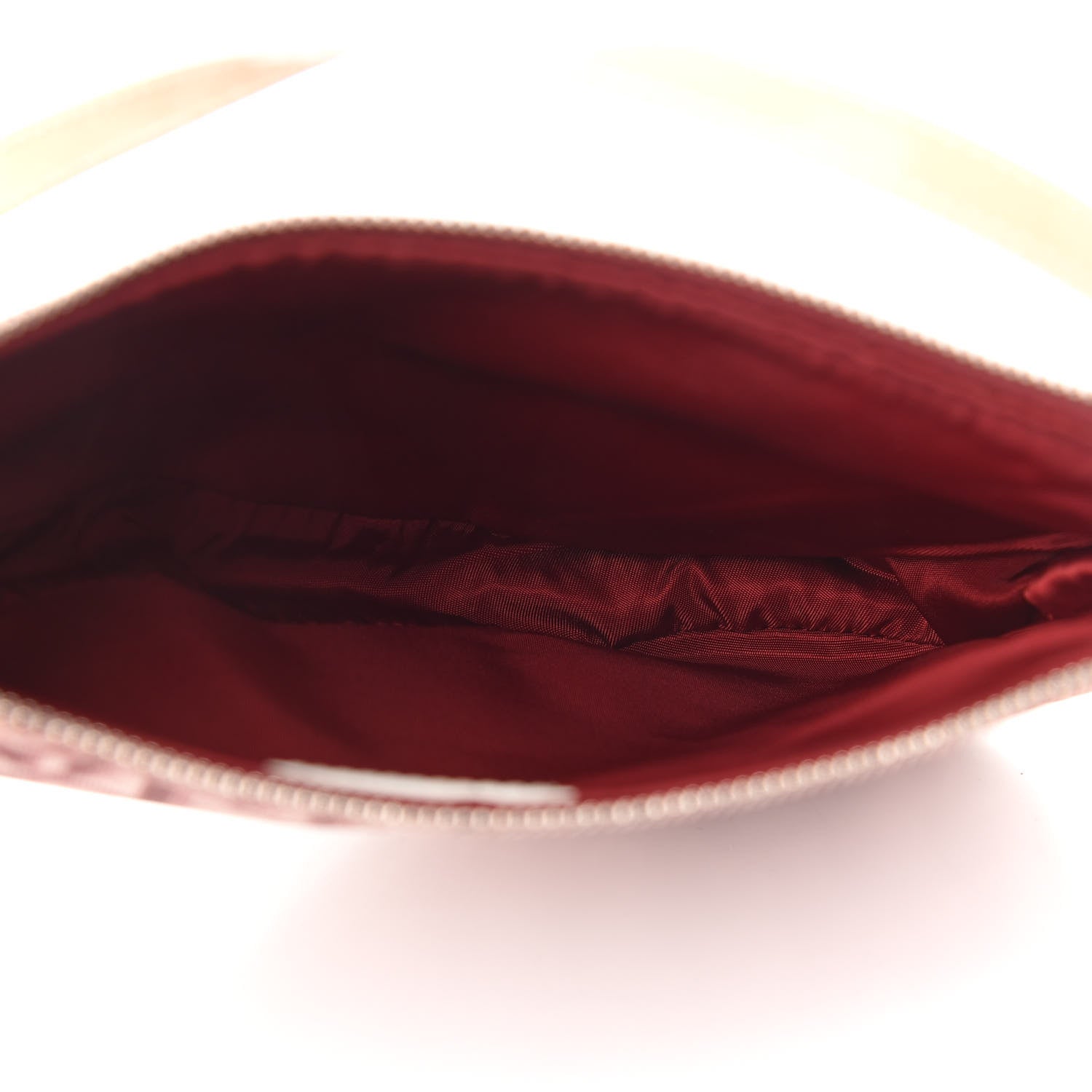 Christian Dior Monogram Mini Saddle Pochette Red 5 of 10
