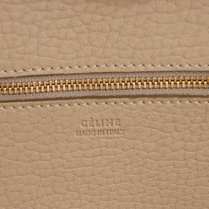 Celine Crisped Calfskin Small Tie Knot Tote Light Taupe 7 of 8