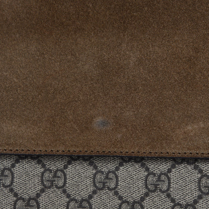 Gucci GG Supreme Monogram Medium Dionysus Shoulder Bag Taupe 9 of 13