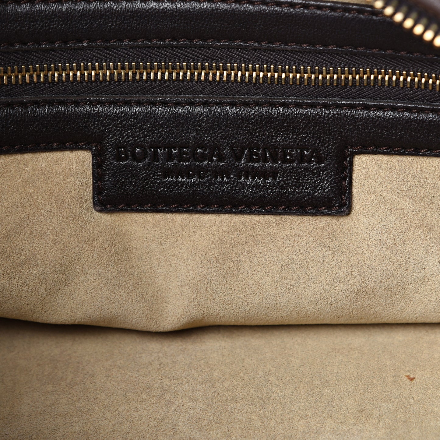 Nappa Intrecciato Large Veneta Hobo Ebano