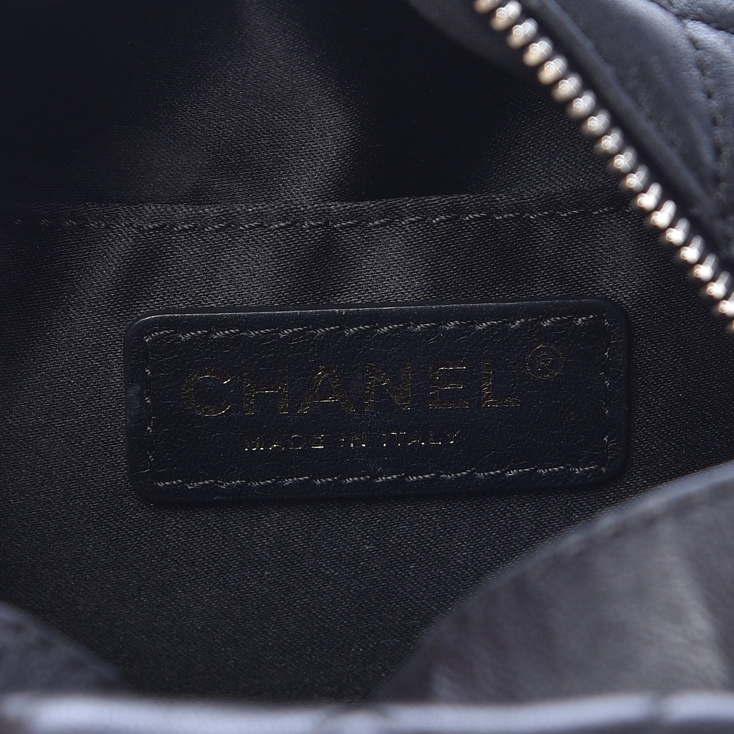 Lambskin Quilted Small Hobo Black