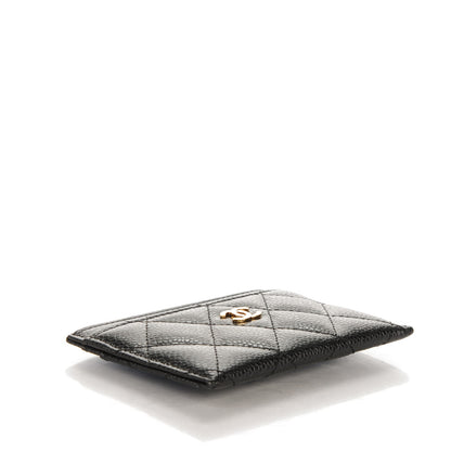 Chanel Caviar Quilted Card Holder Black 4 of 8