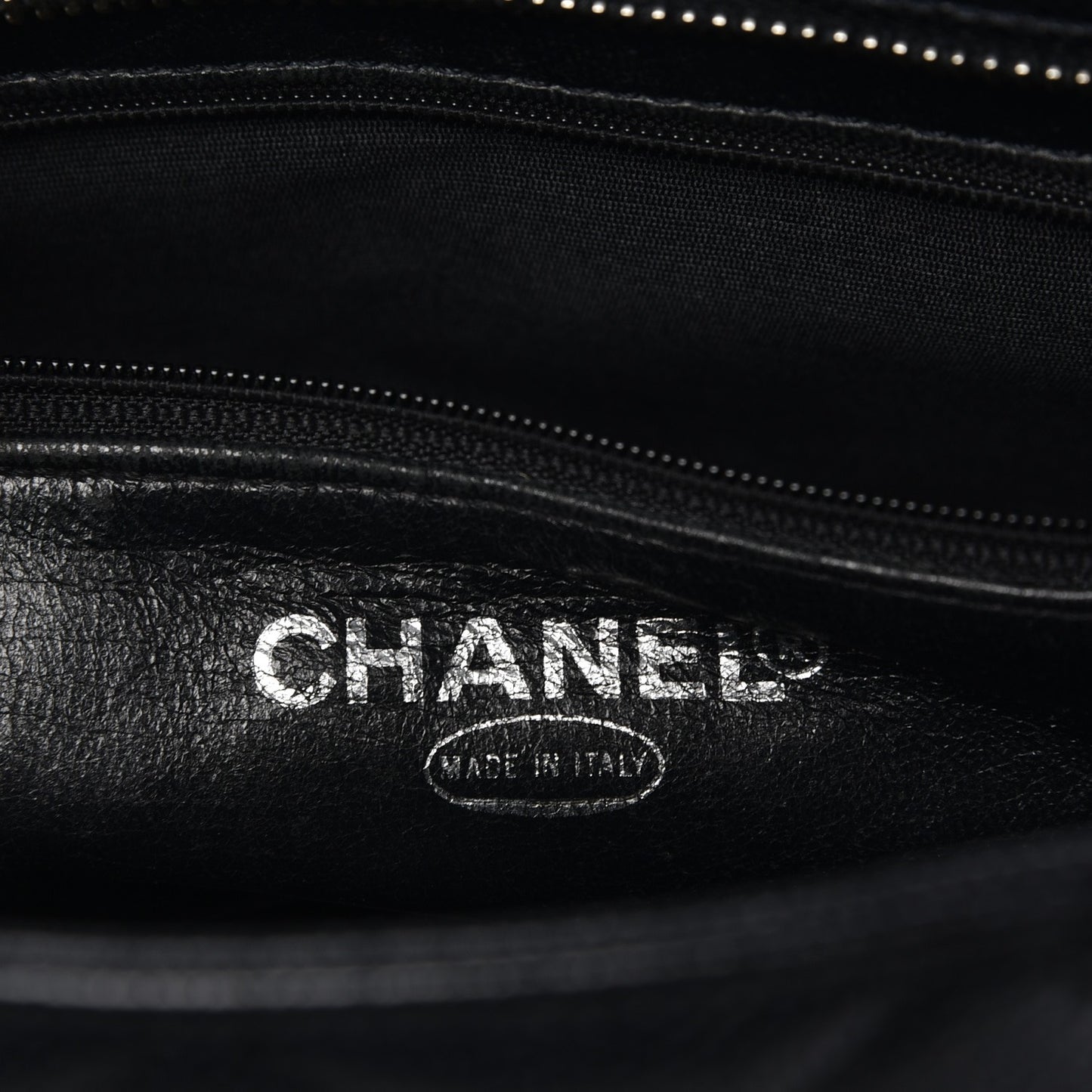 Caviar Quilted Medallion Tote Black