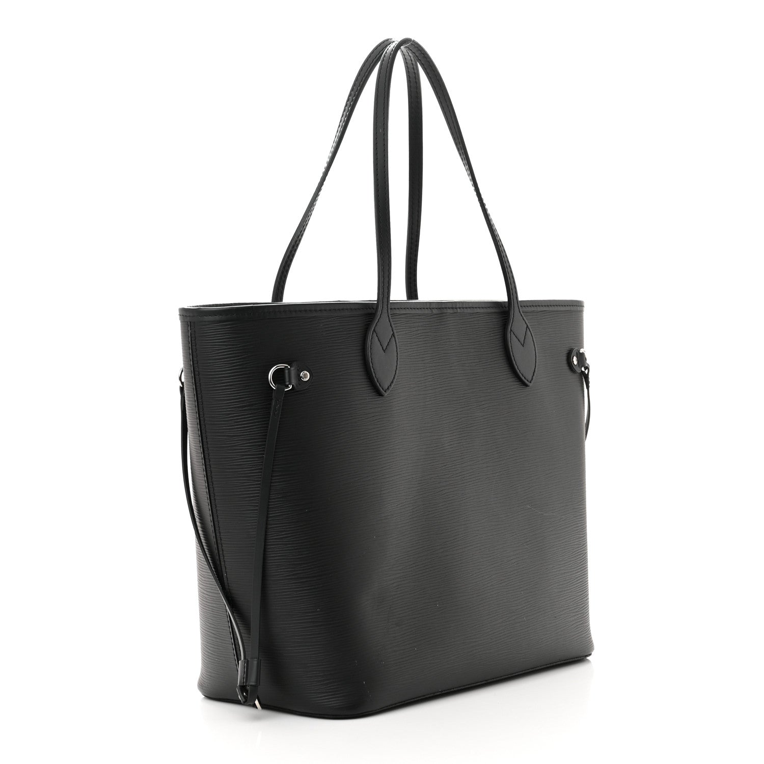 Louis Vuitton Epi Neverfull MM Black 3 of 15